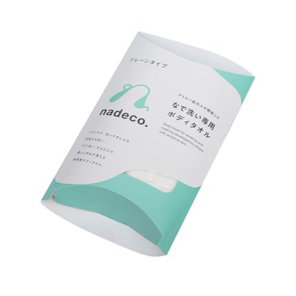 Nadeco 洗澡專用浴巾｜白色｜100％人造絲｜改善乾燥